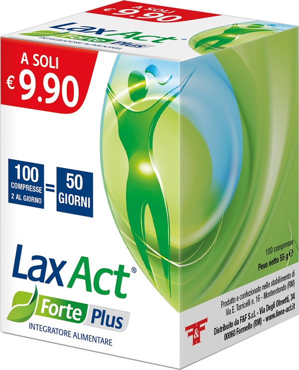 LAX ACT FORTE PLUS 100 COMPRESSE - farmasconti.eu