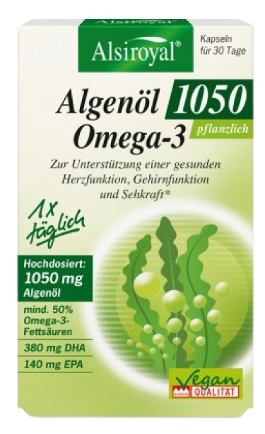 ALSIROYAL ALGENOL OMEGA 3 VEGETALE 30 CAPSULE - farmasconti.eu