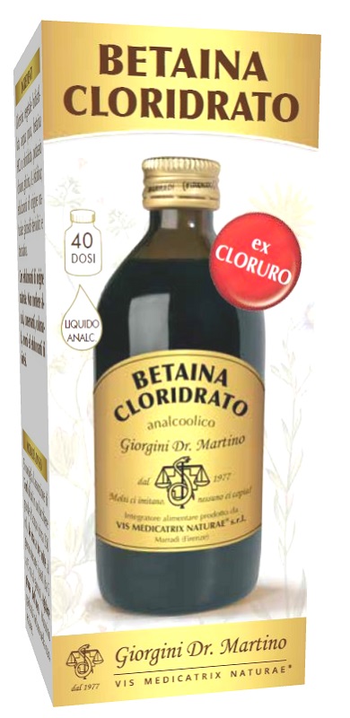 BETAINA CLORIDRATO LIQUIDO ANALCOLICO 200 ML - farmasconti.eu