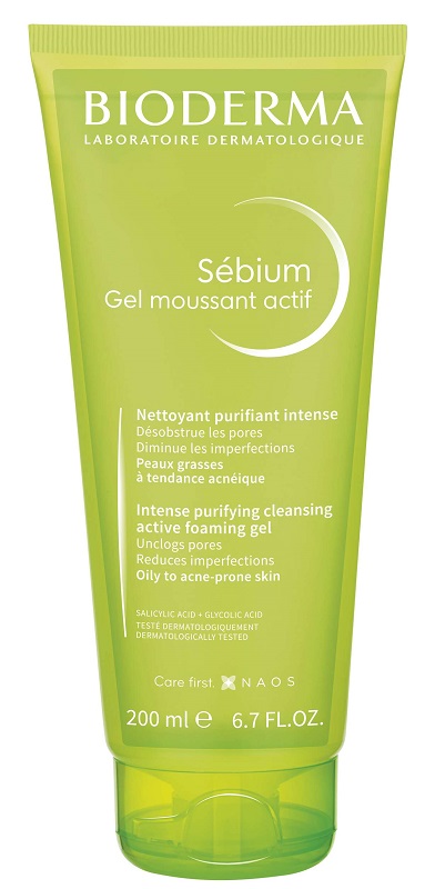 SEBIUM GEL MOUSSANT ACTIF 200 ML - farmasconti.eu
