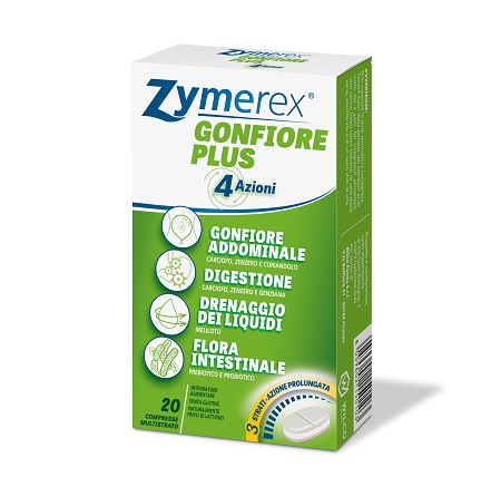 ZYMEREX GONFIORE PLUS 20 COMPRESSE - farmasconti.eu