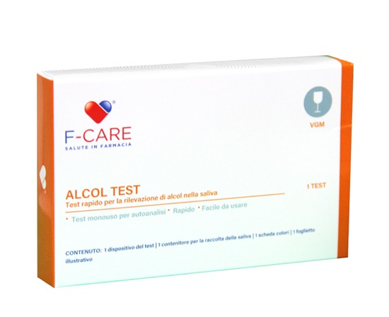 F CARE ALCOHOL TEST RAPIDO DIPSTICK - farmasconti.eu