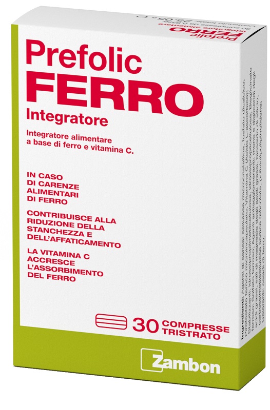 PREFOLIC FERRO 30 COMPRESSE - farmasconti.eu