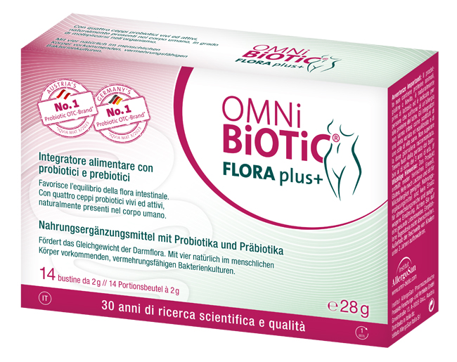 OMNI BIOTIC FLORA PLUS+ 14 BUSTINE DA 2 G - farmasconti.eu