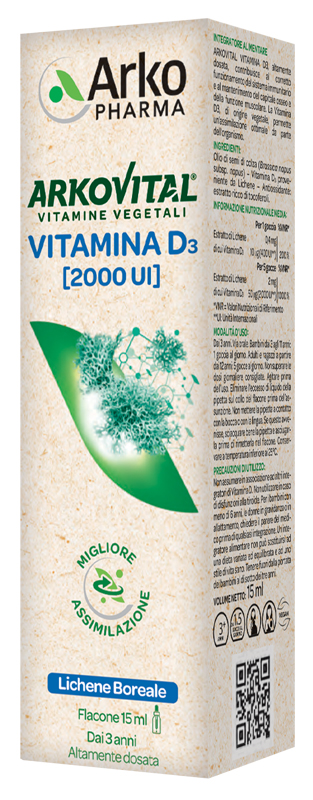 ARKOVITAL VITAMIN D3 15 ML - farmasconti.eu