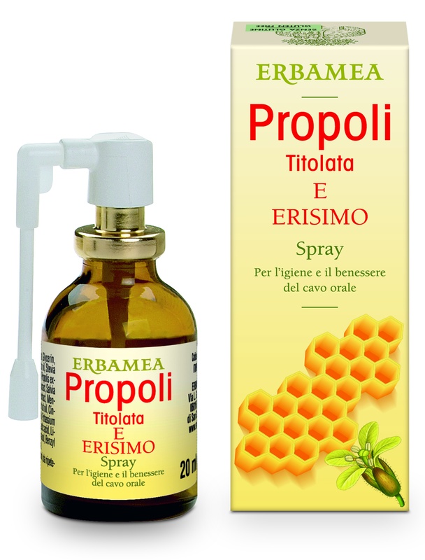 PROPOLI ERISIMO TITOLATA SPRAY 20 ML - farmasconti.eu