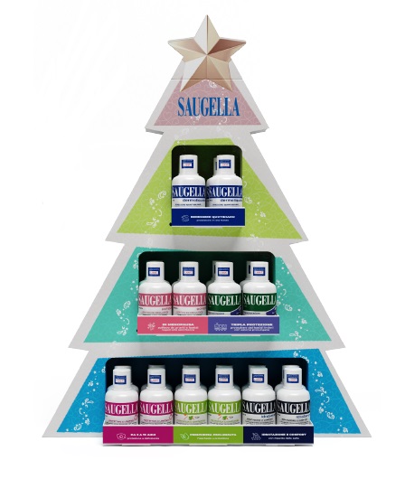 SAUGELLA MINI LOVES NATALE ESPOSITORE 24 PEZZI - farmasconti.eu