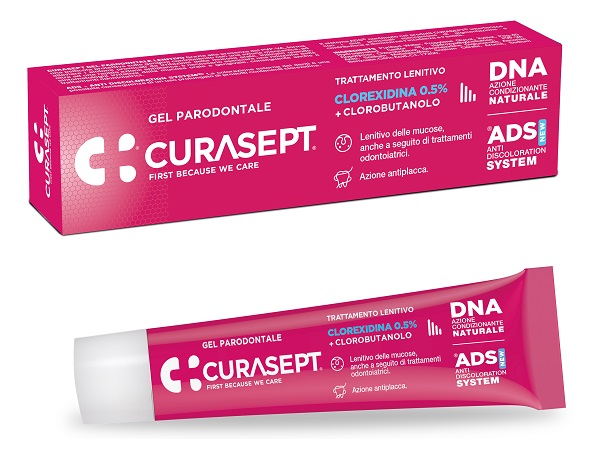 CURASEPT GEL PARODONTALE ADS DNA TRATTAMENTO LENITIVO 30 ML - farmasconti.eu