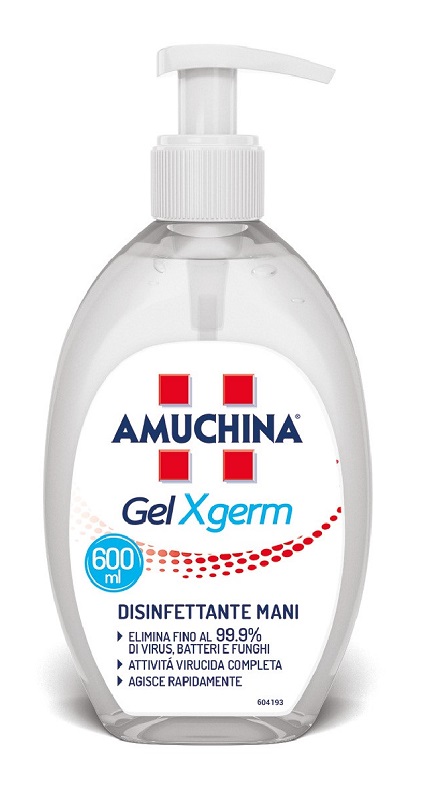 AMUCHINA GEL X-GERM DISINFETTANTE MANI 600 ML IT - farmasconti.eu