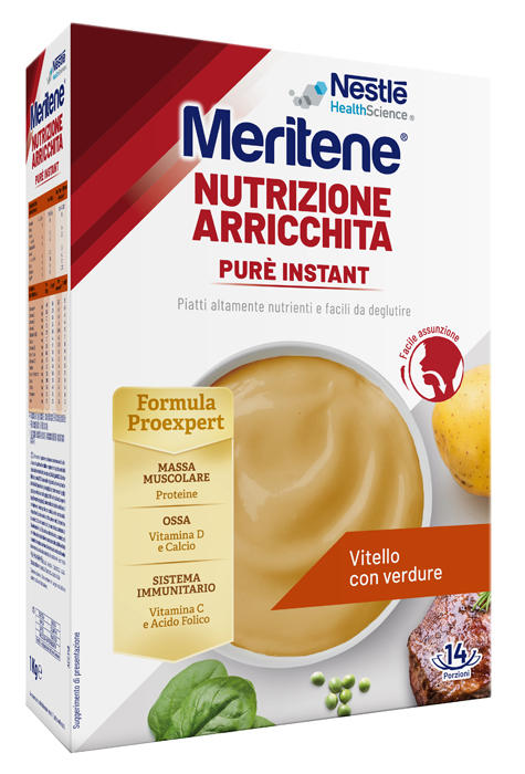 MERITENE PURE' INSTANT VITELLO CON VERDURE 1 KG - farmasconti.eu
