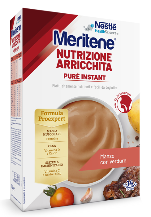MERITENE PURE' INSTANT MANZO CON VERDURE 1 KG - farmasconti.eu