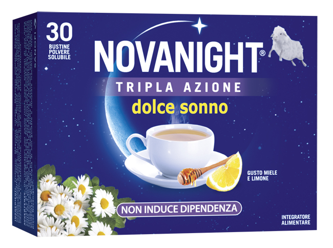 NOVANIGHT TRIPLA AZIONE DOLCE SONNO 30 BUSTINE - farmasconti.eu