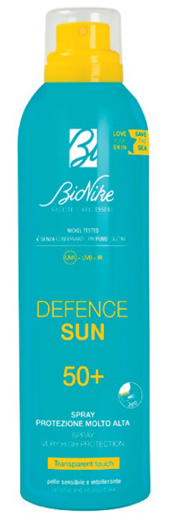 DEFENCE SUN SPRAY TRANSPARENT TOUCH 50+ 200 ML - farmasconti.eu