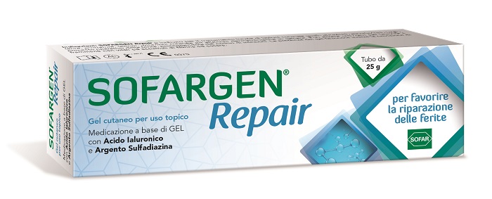 MEDICAZIONE SOFARGEN GEL ACIDO IALURONICO E ARGENTO SULFADIAZINA TUBETTO 25 G - farmasconti.eu