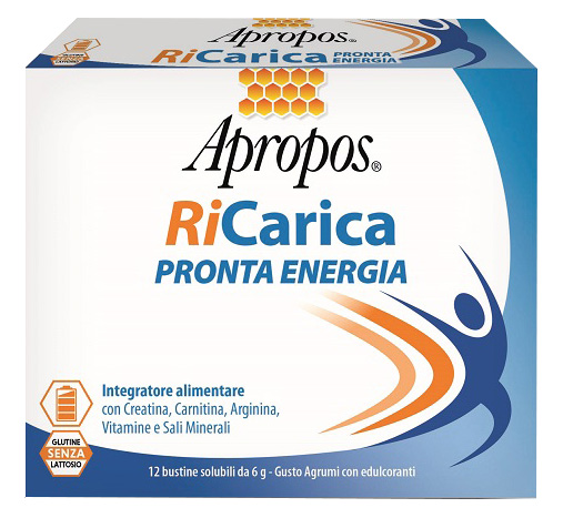 APROPOS RICARICA PRONTA ENERGIA 12 BUSTINE 6 G - farmasconti.eu