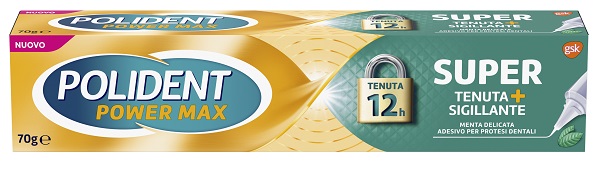 POLIDENT SUPER TENUTA+SIGILLANTE MENTA DELICATA ADESIVO PROTESI DENTALE 70 G - farmasconti.eu
