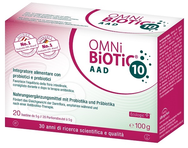 OMNI BIOTIC 10 AAD 20 BUSTINE DA 5 G - farmasconti.eu