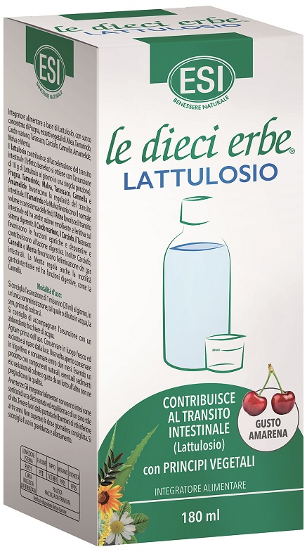 ESI LE DIECI ERBE LATTULOSIO 180 ML - farmasconti.eu