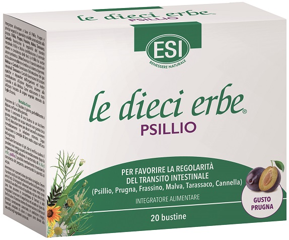 ESI LE DIECI ERBE PSILLIO 20 BUSTINE 5,6 G - farmasconti.eu