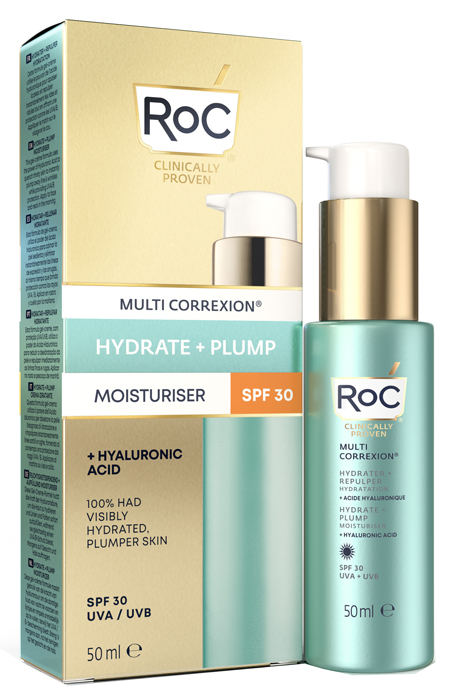 ROC MULTI CORREXION HYDRATE+ PLUMP IDRATANTE VISO SPF30 50 ML - farmasconti.eu