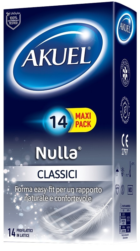 PROFILATTICO AKUEL NULLA CLASSICO 14 PEZZI - farmasconti.eu