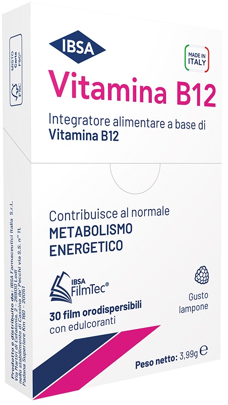 VITAMINA B12 IBSA 30 FILM ORALI - farmasconti.eu