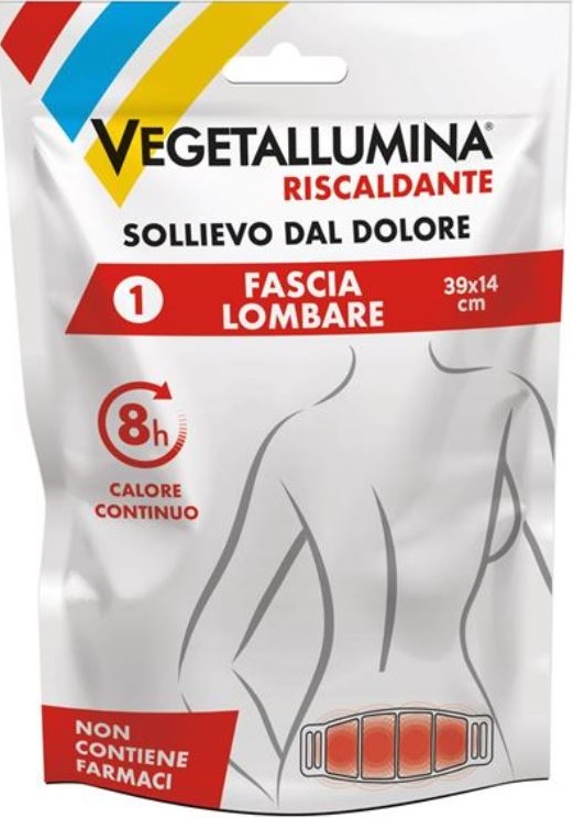 VEGETALLUMINA FASCIA LOMBARE RISCALDANTE 1 PEZZO - farmasconti.eu