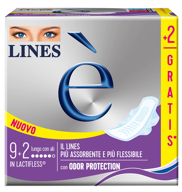 LINES E' LUNGO CARRY PACK 9 + 2 PEZZI - farmasconti.eu