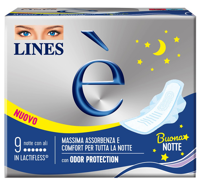 LINES E' NOTTE CARRY PACK 9 PEZZI - farmasconti.eu