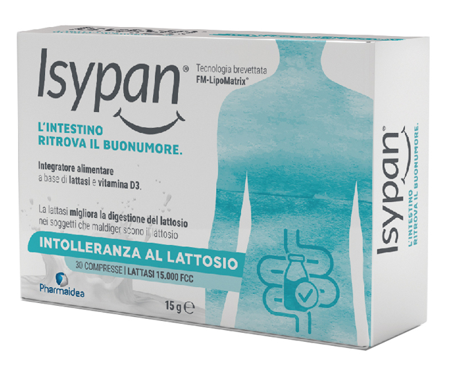 ISYPAN INTOLLERANZA LATTOSIO 30 COMPRESSE - farmasconti.eu
