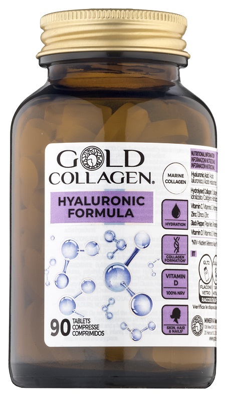 GOLD COLLAGEN HYALURONIC 90 COMPRESSE - farmasconti.eu
