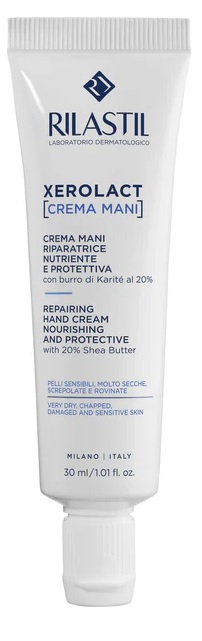 RILASTIL XEROLACT CREMA MANI NUTRIENTE E PROTETTIVA NUOVA FORMULA 30 ML - farmasconti.eu
