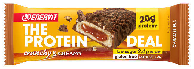 THE PROTEIN DEAL CARAMEL FUN BARRETTA 55 G - farmasconti.eu