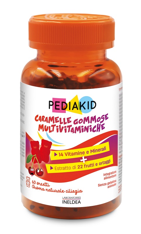 PEDIAKID MULTIVITAMINICO 60 ORSETTI GOMMOSI - farmasconti.eu