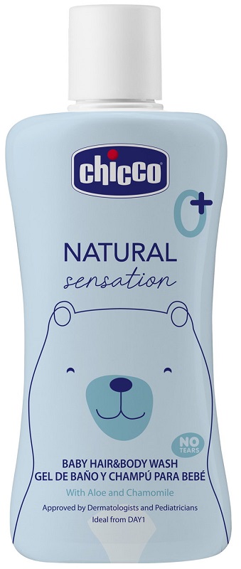 CHICCO NATURAL SENSATION BAGNO SHAMPOO 200 ML - farmasconti.eu