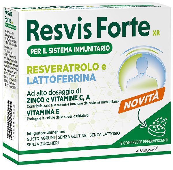 RESVIS FORTE XR 12 COMPRESSE EFFERVESCENTI - farmasconti.eu