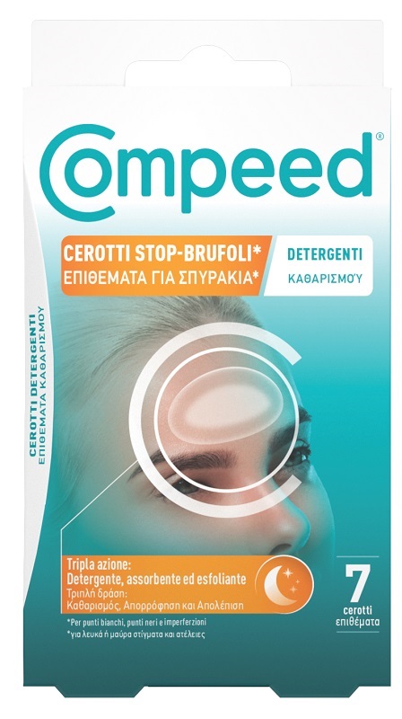 COMPEED CEROTTI STOP BRUFOLI DETERGENTI 7 PEZZI - farmasconti.eu
