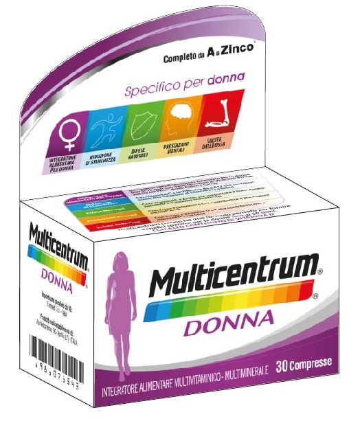 MULTICENTRUM DONNA 30 COMPRESSE - farmasconti.eu
