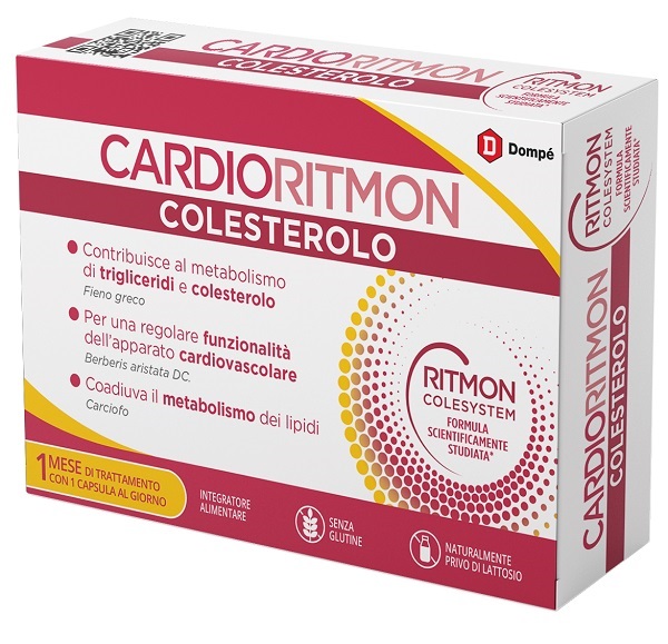 CARDIORITMON COLESTEROLO 30 CAPSULE - farmasconti.eu