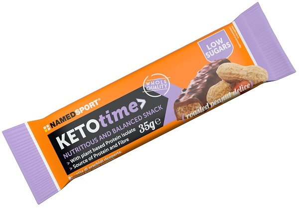 KETOTIME BAR ROASTED PEANUT 35 G - farmasconti.eu