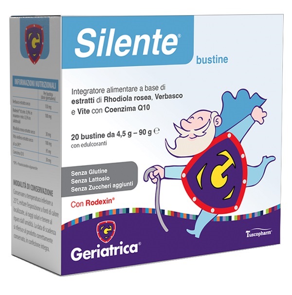 SILENTE 20 BUSTINE DA 4,5 G - farmasconti.eu