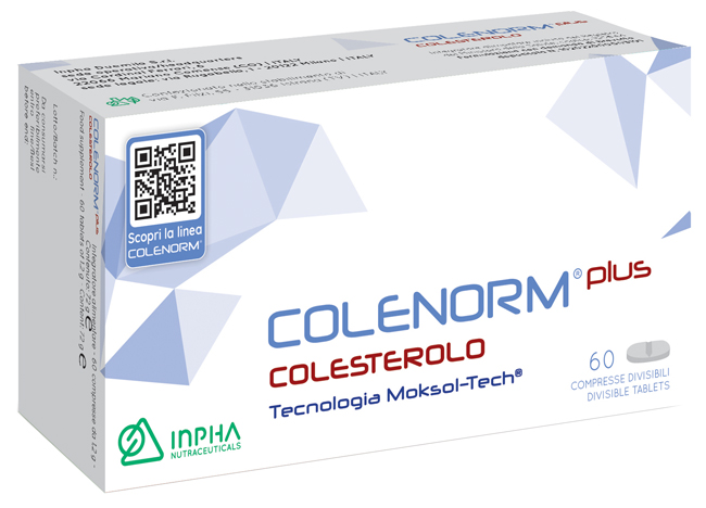 COLENORM PLUS COLESTEROLO 60 COMPRESSE DIVISIBILI - farmasconti.eu