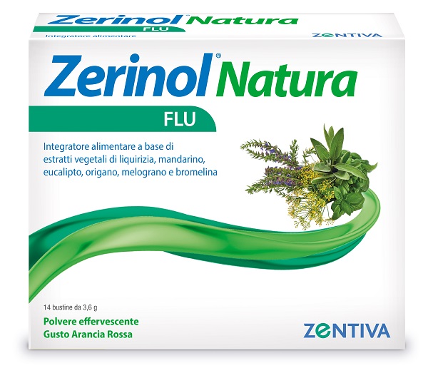 ZERINOL NATURA FLU 14 BUSTINE - farmasconti.eu