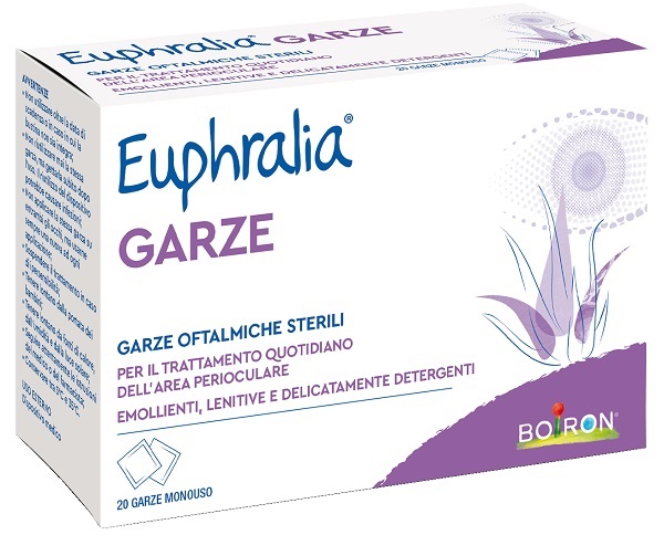 EUPHRALIA GARZE OFTALMICHE MONOUSO 20 PEZZI - farmasconti.eu
