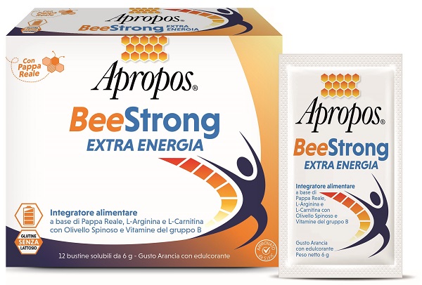 APROPOS BEESTRONG EXTRA ENERGIA 12 BUSTINE - farmasconti.eu