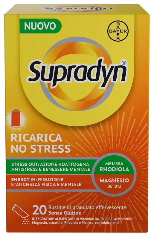 SUPRADYN RICARICA NO STRESS 20 BUSTINE - farmasconti.eu