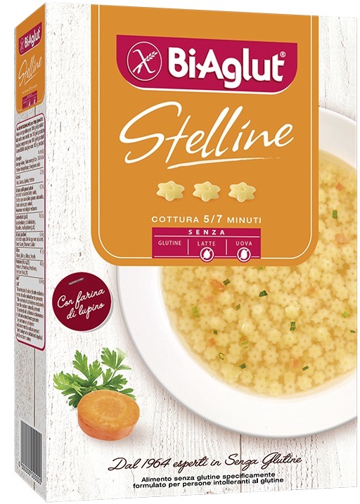 BIAGLUT PASTA SENZA GLUTINE STELLINE 250 G - farmasconti.eu