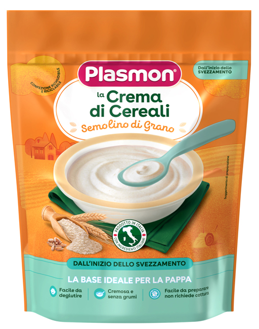 PLASMON CEREALI SEMOLINO DI GRANO 200 G - farmasconti.eu