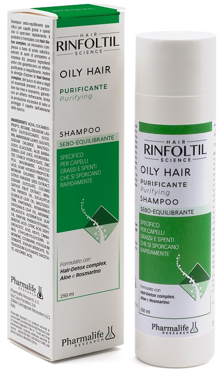 RINFOLTIL OILY HAIR SHAMPOO 250 ML - farmasconti.eu
