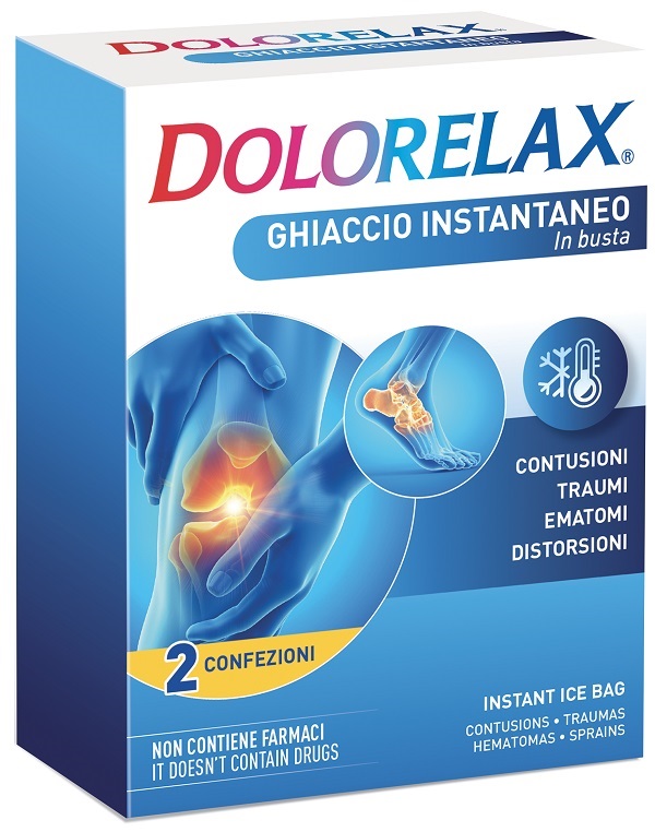 GHIACCIO ISTANTANEO DOLORELAX 2 BUSTE - farmasconti.eu
